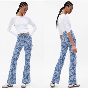 Gap x love shack fancy flare jeans